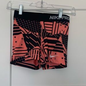 Nike Pro spandex shorts